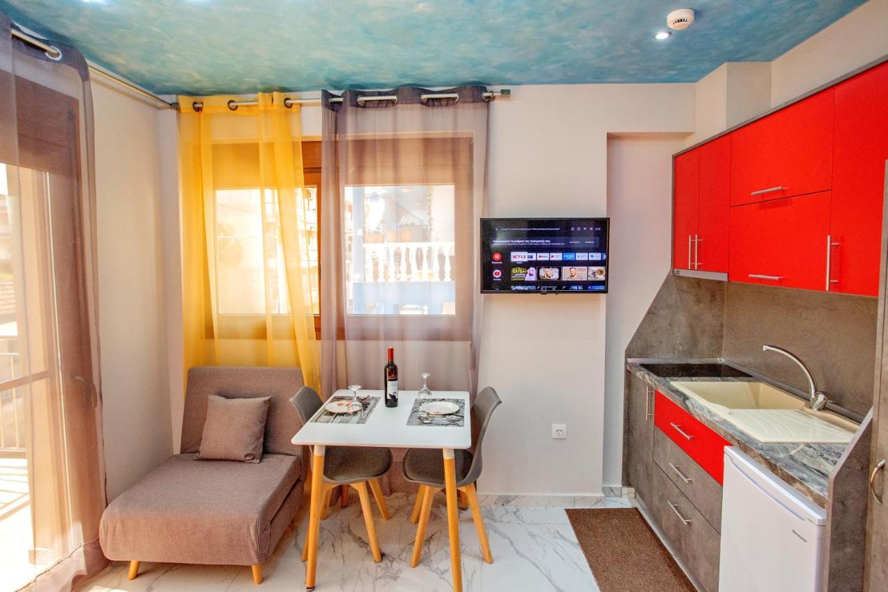 Rent House Anemos Lägenhet Nea Iraklitsa Exteriör bild